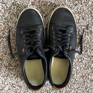 Ecco soft leather sneakers